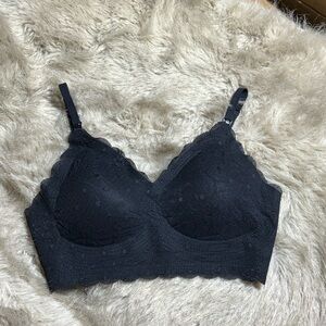 Elegant Black Lace Bralette